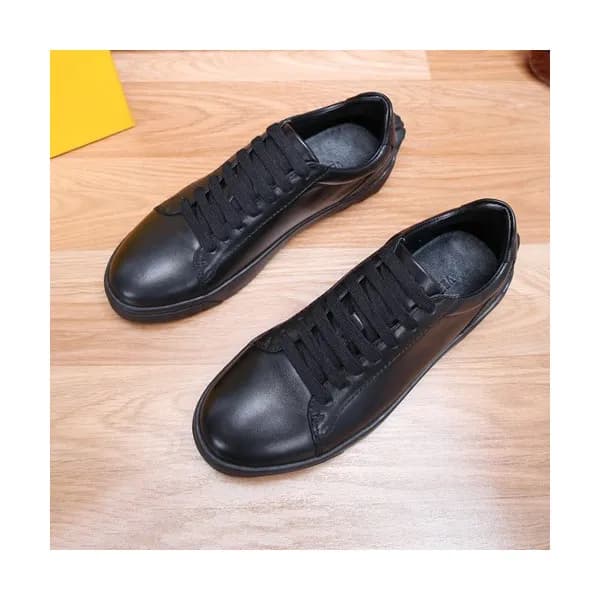 Versace 2020 Mens Leather Sneakers - 베르사체 2020 남성용… - 1