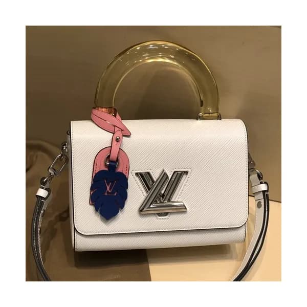 Louis Vuitton 2020 Leather Twist Tote Shouder Bag,… - 1
