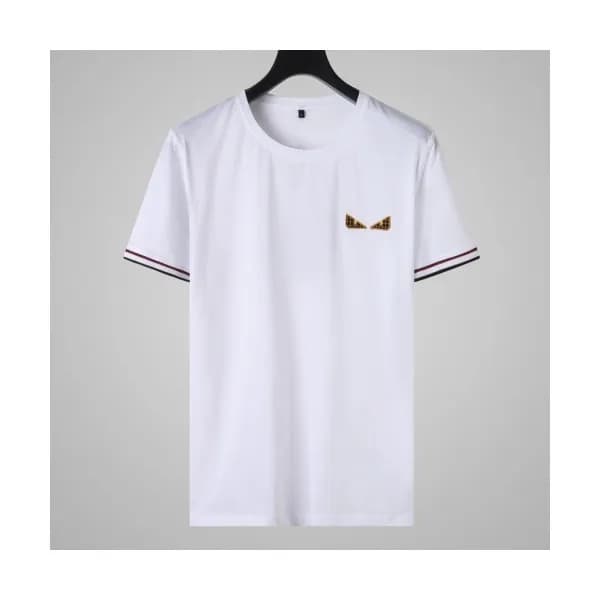 [펜디]Fendi 2020 Mens Logo Casual Short Sleeved Tshi… - 1