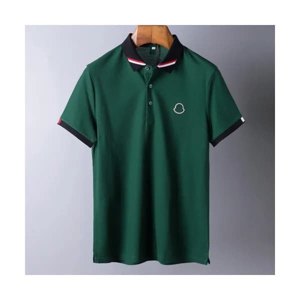 [매장판]Moncler 2020 Mens Logo Cotton Short Sleeved P… - 1