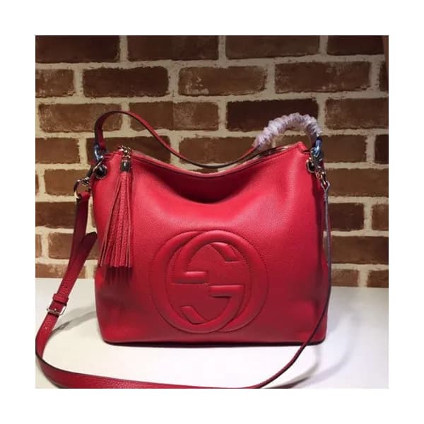 Gucci 2020 Ladies Leather Shoulder Bag,35CM - 구찌 2… - 1