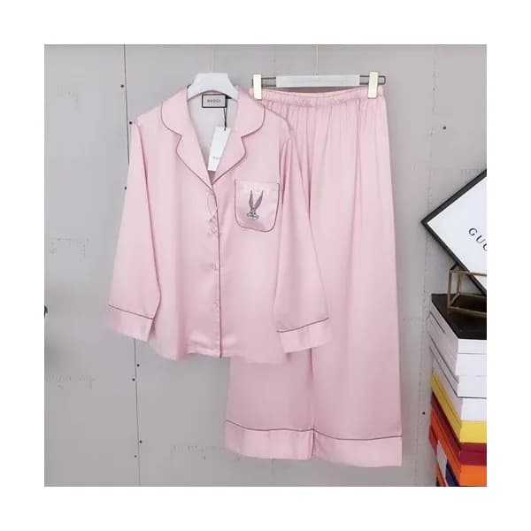 Gucci 2020 Womens Silk Pajamas - 구찌 2020 여성용 실크 파자… - 1