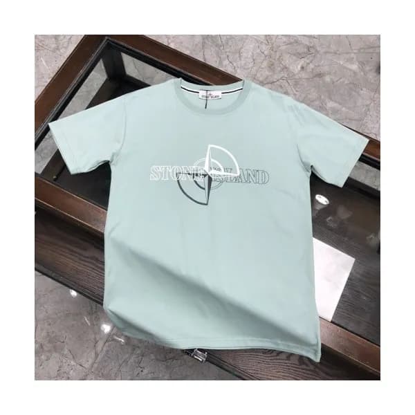 [스톤아일랜드]Stone Island 2020 Mens Crew-neck Cotton Sh… - 1