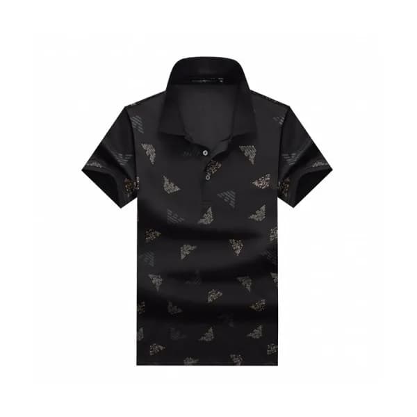 [알마니]Armani 2020 Mens Logo Silket Short Sleeved Ts… - 1