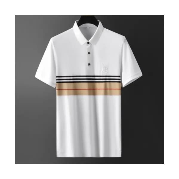 [버버리]Burberry 2020 Mens Logo Short Sleeved Polo Ts… - 1