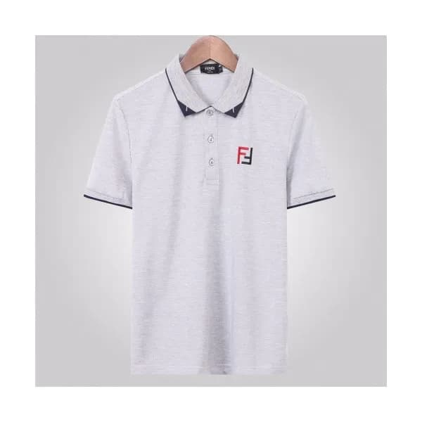 [펜디]Fendi 2020 Mens Logo Casual Short Sleeved Polo… - 1