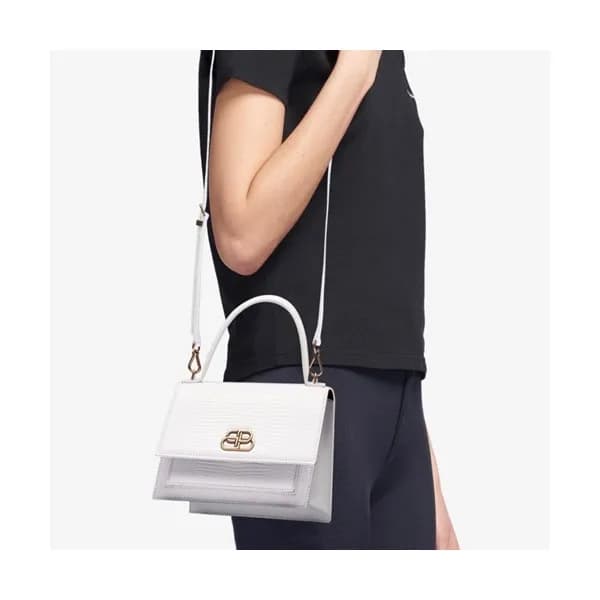 Balenciaga 2020 Sharp XS Leather Satchel Tote Sho… - 1
