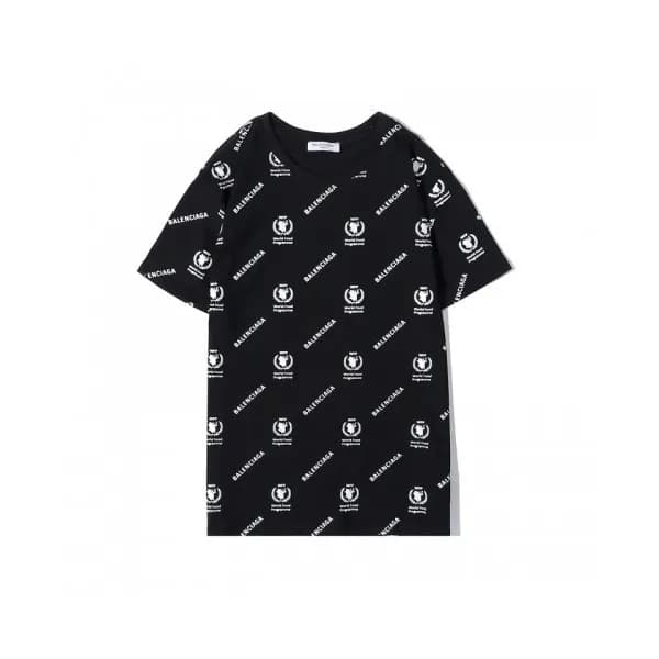 [발렌시아가]Balenciaga 2020 Mm/Wm Logo Cotton Short Sle… - 1