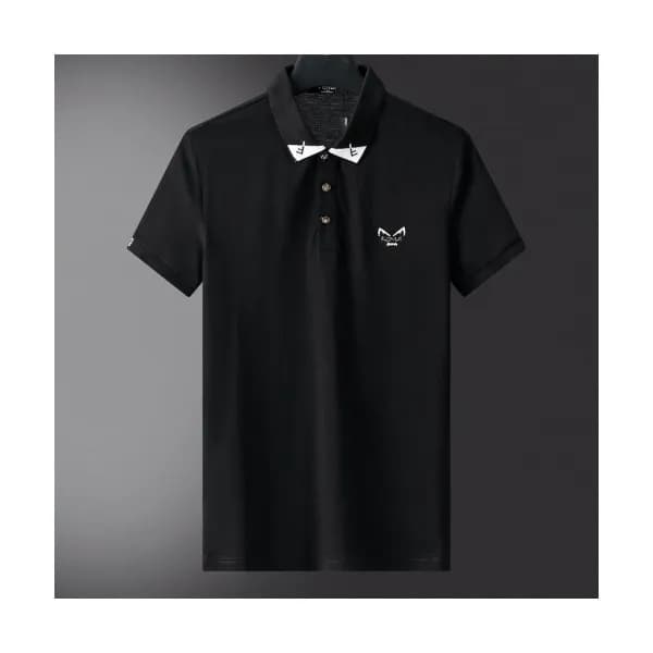 [펜디]Fendi 2020 Mens Logo Casual Short Sleeved Polo… - 1