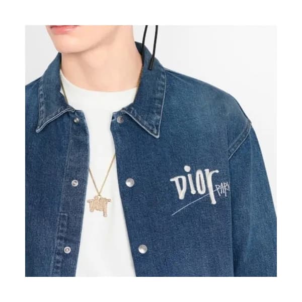 [디올]Dior 2020 Mens Logo Modern Casual Denim Jacket… - 1