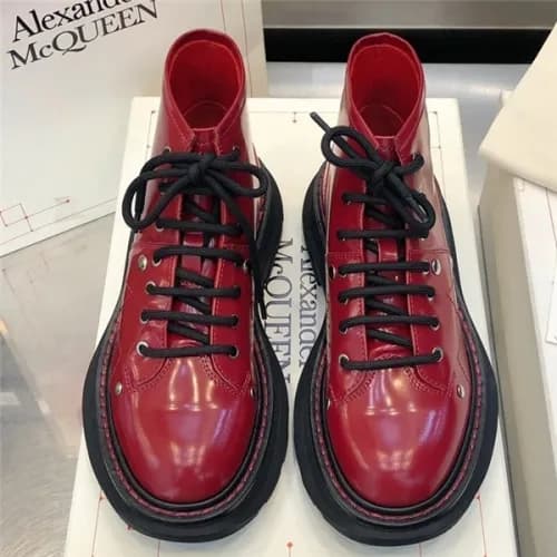 Alexander Mcqueen 2020 Leather Ankle Boots - 알렉산더 … - 1