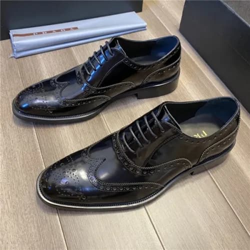 Prada 2020 Men's Leather Oxford Shoes - 프라다 20… - 1