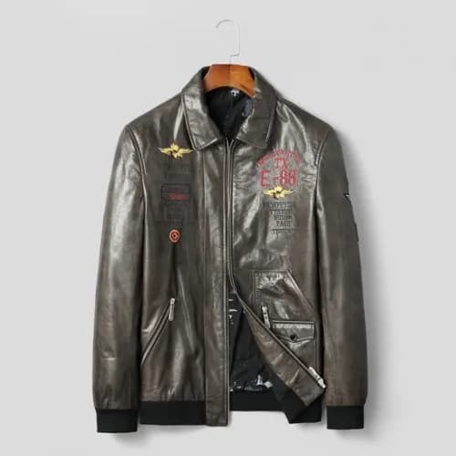 [알마니]Armani 2020 Mens Classic Leather Jackets - 알마… - 1