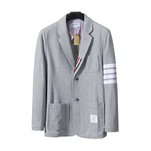 Thom Browne 2020 Mens Casual Cotton Suit Jackets -… - 1