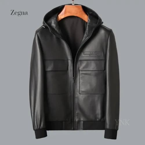[제냐]Ermenegildo Zegna 2020 Mens Business Leather J… - 1
