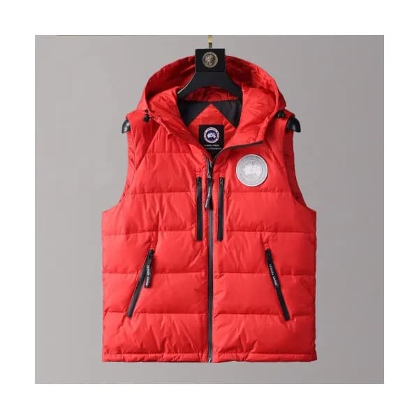 Canada Goose 2020 Mens Logo Duck Down Padding Vest… - 1