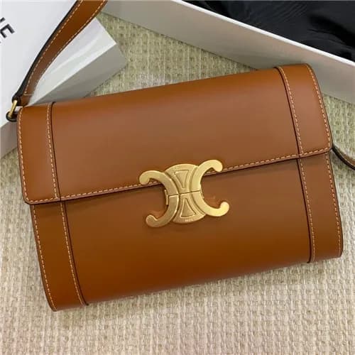 Celine 2020 Women's Leather Shoulder Bag,21cm … - 1
