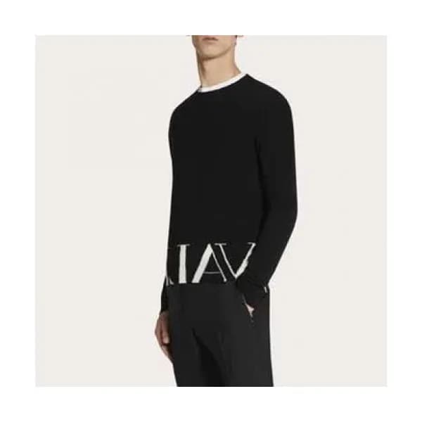 [발렌티노]Valentino 2020 Mens Big Logo Crew-neck Wool … - 1
