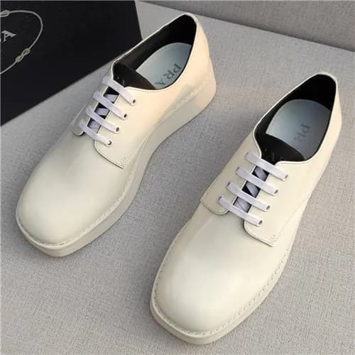 Prada 2021 Men's Leather Derby Shoes - 프라다 202… - 1
