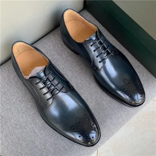 Berluti 2021 Men's Leather Oxford Shoes - 벨루티 … - 1