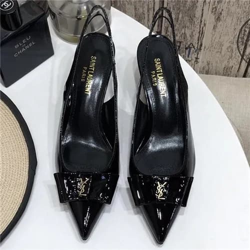 Saint Laurent 2021 Women's Leather High Heel S… - 1