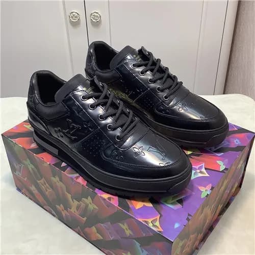 Louis Vuitton 2021 Men's Leather Sneakers - 루이… - 1