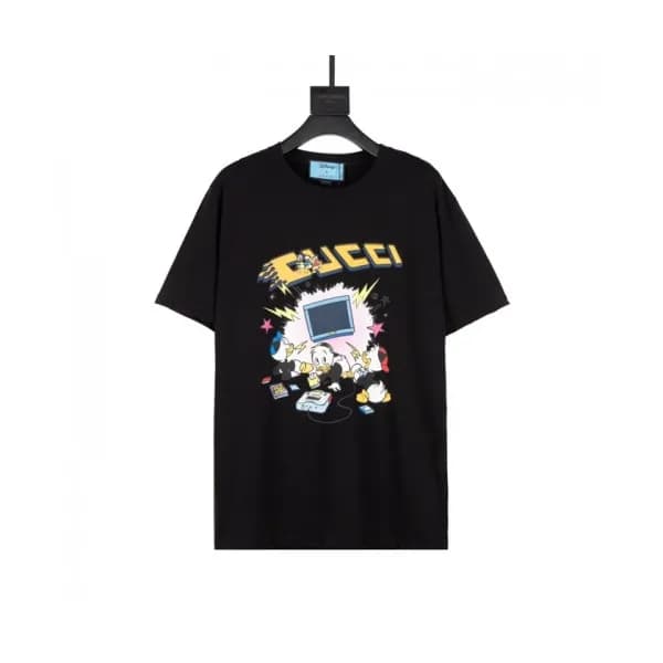 [매장판]Gucci 2021 Mm/Wm Logo Short Sleeved Tshirts -… - 1