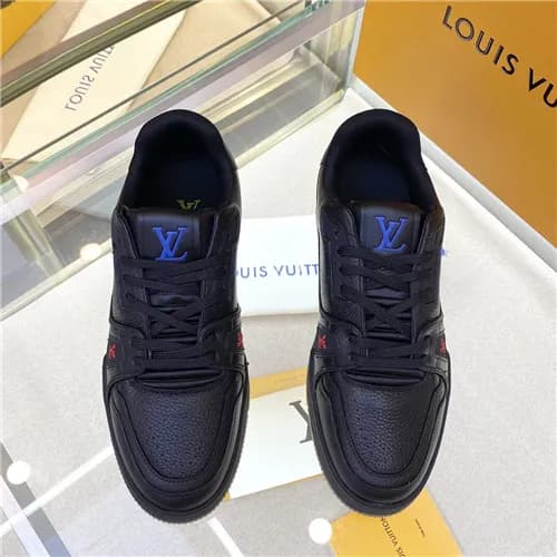 Louis Vuitton 2021 Men's Leather Sneakers,LOUS… - 1