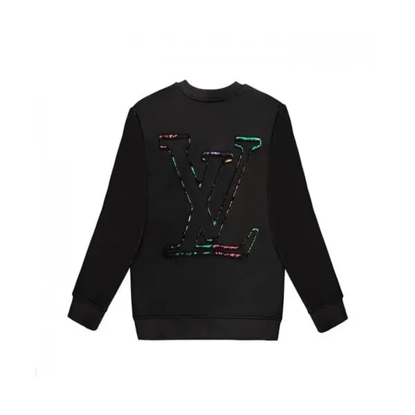 Louis vuitton Mm/Wm Casual Cotton Tshirts Black -… - 1