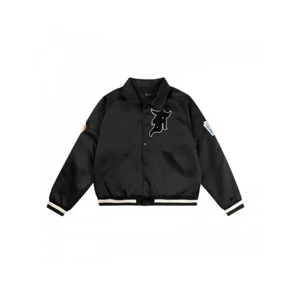 Fear of god Unisex Manuel Logo Jackets Black - 피… - 1