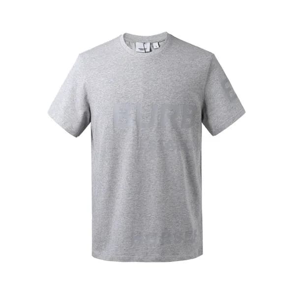 버버리 남성 그레이 크루넥 반팔티 - Mens Gray Tshirts - Bur04363x - 1