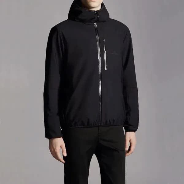 몽클레어 남성 미니멀 블랙 다운 자켓 - Mens Black Jackets - moc025… - 1