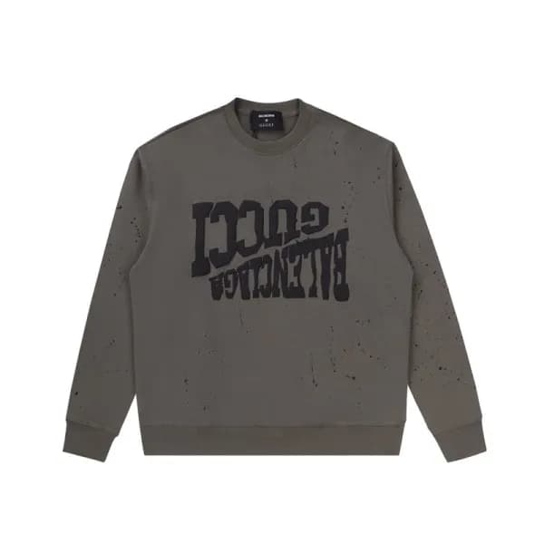 구찌 남성 캐쥬얼 카키 맨투맨 - Gucci Mens Khaki Tshirts - Guc0… - 1
