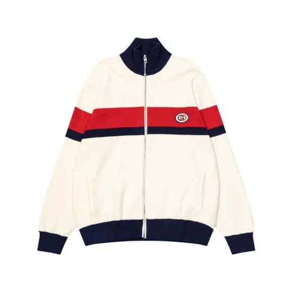 구찌 남성 아이보리 집업 니트 - Gucci Mens Ivory Knits - gu0024… - 1
