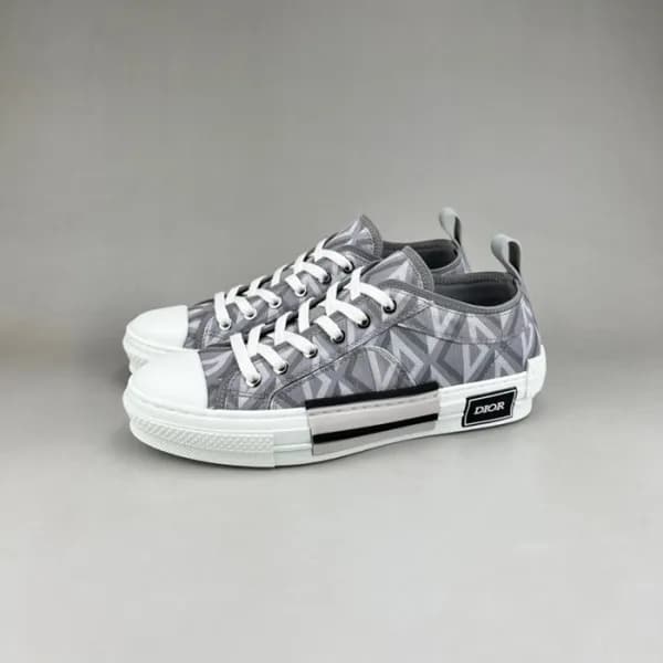 디올 남/녀 그레이 스니커즈 - Dior Unisex Gray Sneakers - di44… - 1