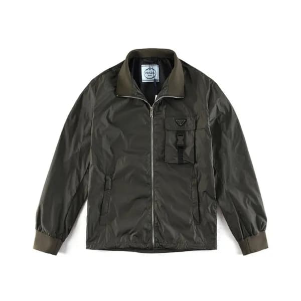 프라다 남성 카키 자켓 - Prada Mens Khaki Jackets - pr33x - 1