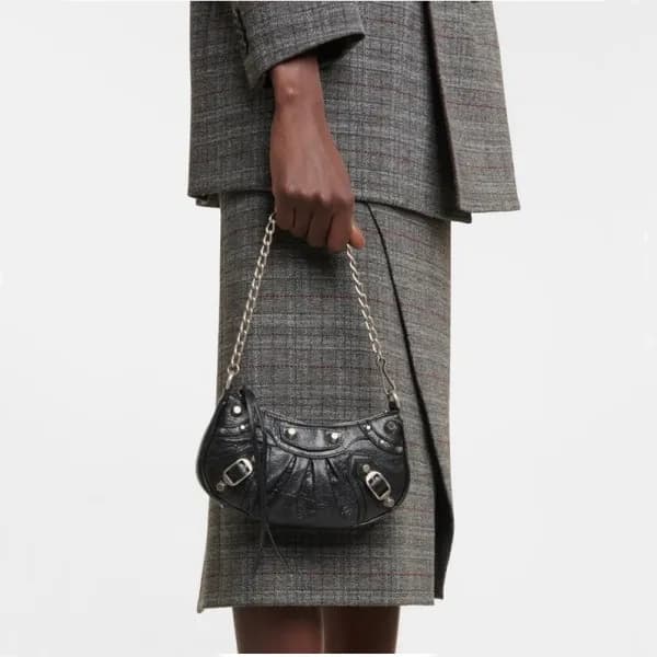 발렌시아가 여성 실버 미니백 - Balenciaga Womens Silver Mini Ba… - 1