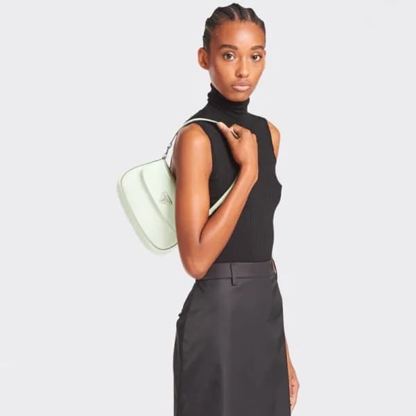 프라다 여성 민트 숄더백 - Prada Womens Mint Shoulder Bag - p… - 1