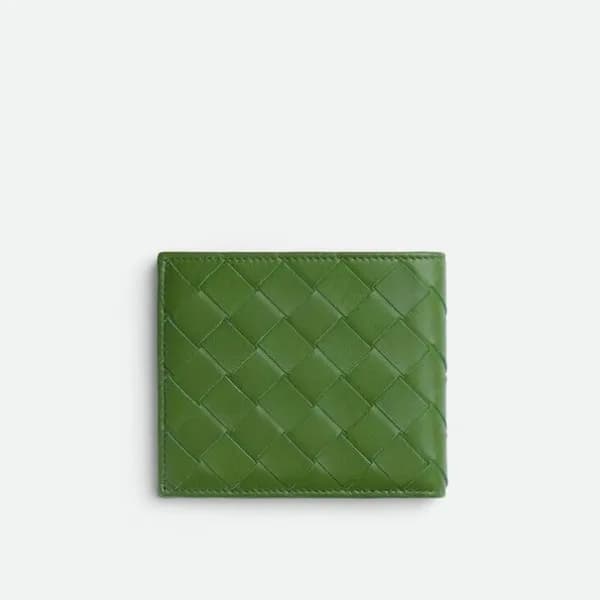 보테가베네타 남성 그린 카드 지갑 - Bottega Veneta Mens Green Car… - 1