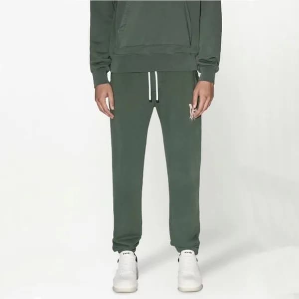아미리 남성 그린 트레이닝 팬츠 - Amiri Mens Green Training-pant… - 1