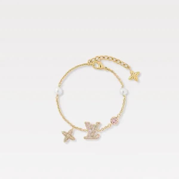 루이비통 여성 골드 팔찌 - Louis vuitton Womens Gold Bangle -… - 1