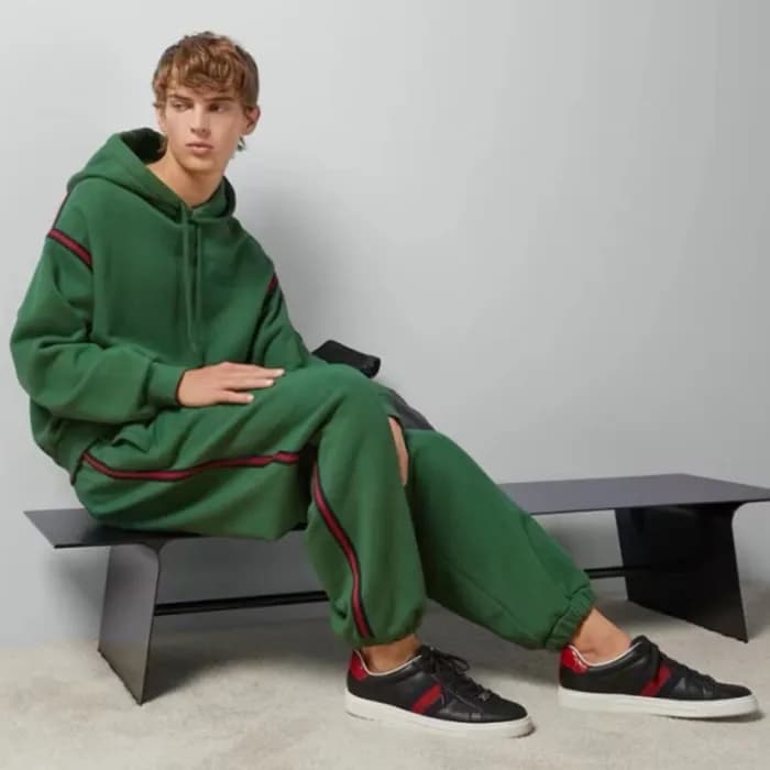 구찌 남성 그린 트레이닝복 - Gucci Mens Green Training-clothes…