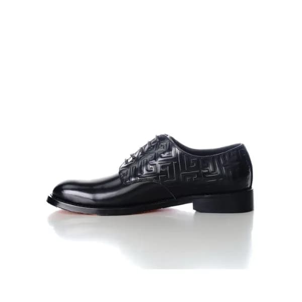 발망 남성 블랙 구두 - Balmain Mens Black Loafer - bas27x - 1
