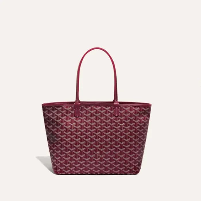 고야드 여성 버건디 아르투아 백 - Goyard Womens Burgundy Artios … - 1