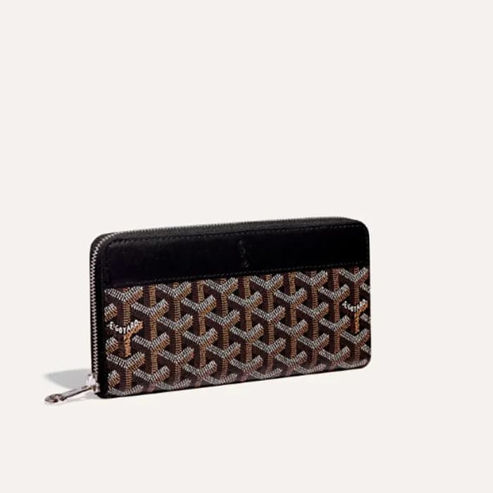 고야드 남/녀 마티뇽 블랙 지갑 GM - Goyard Unisex Matignon Long… - 1
