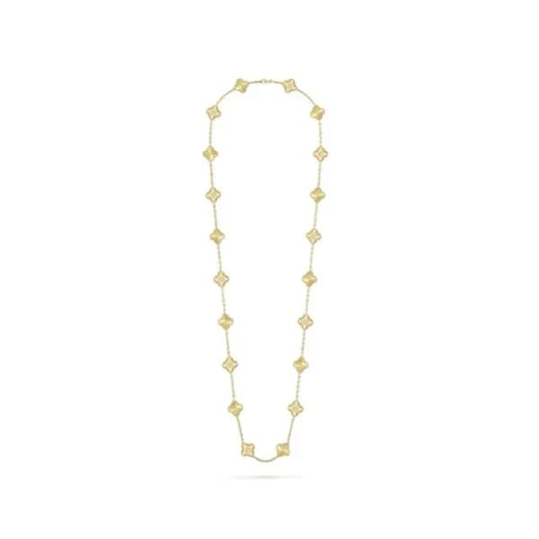 반클리프 아펠 여성 골드 목걸이 - Van Cleef & Arpels Womens Gold… - 1