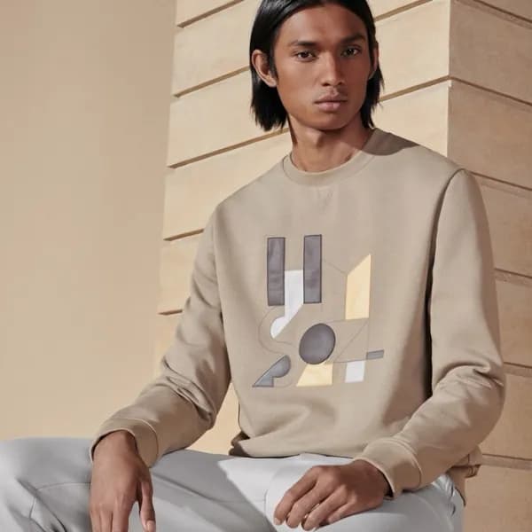 에르메스 남성 라운드 맨투맨 - Hermes Mens Round Tshirts - hec1… - 1