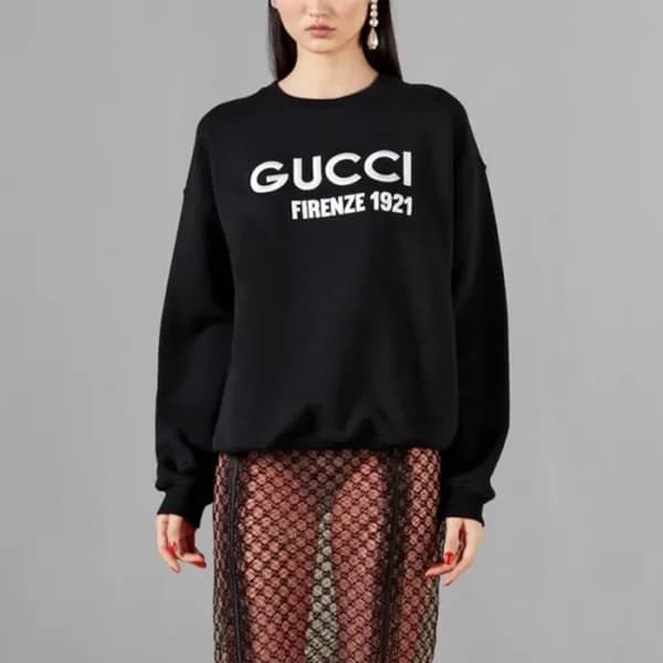 구찌 여성 라운드 맨투맨 - Gucci Womens Round Tshirts - guc23… - 1