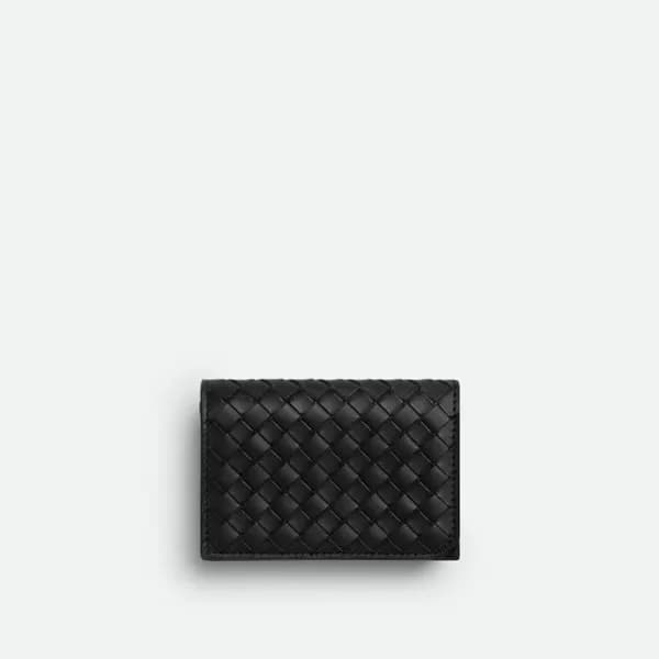 보테가베네타 남성 인트레치아토 카드 퍼스 - Bottega Veneta Mens Card … - 1