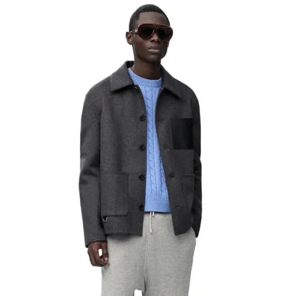 로에베 남성 베이직 재킷 - Loewe Mens Basic Jacket - loc4414x - 1